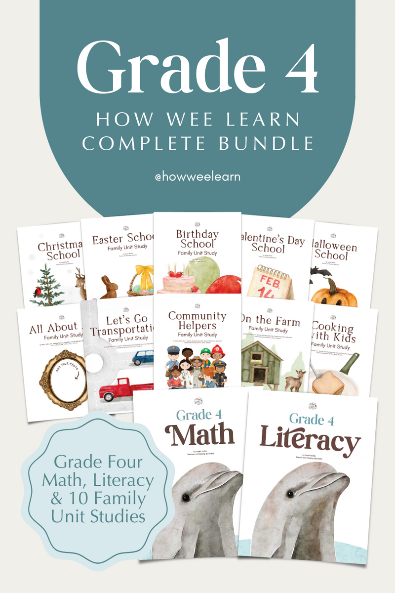 Grade Four Complete Bundle | Homeschooling is meant to be this fun ...