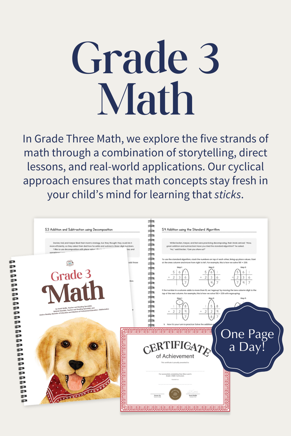 How Wee Learn Grade Three Math
