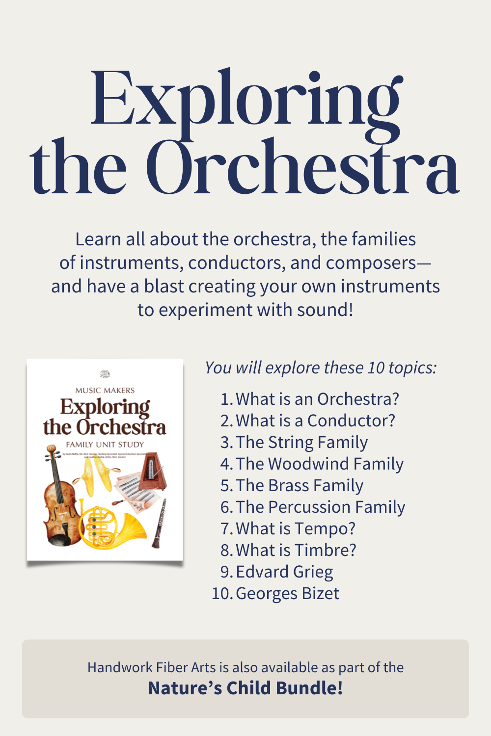 Exploring the Orchestra Family Unit Study