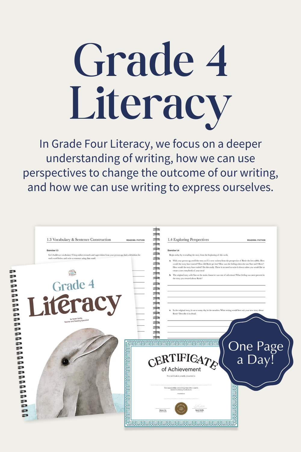 How Wee Learn's Grade 4 Literacy