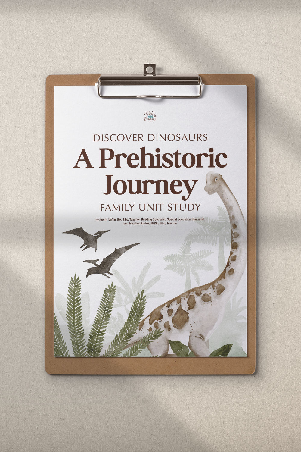 A Prehistoric Journey Unit Study