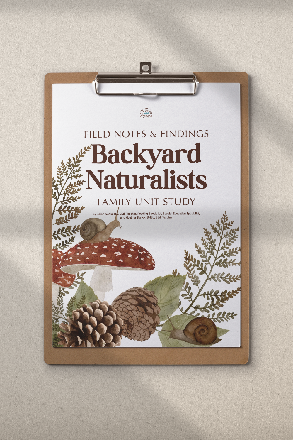 Backyard Naturalists Family Unit Study