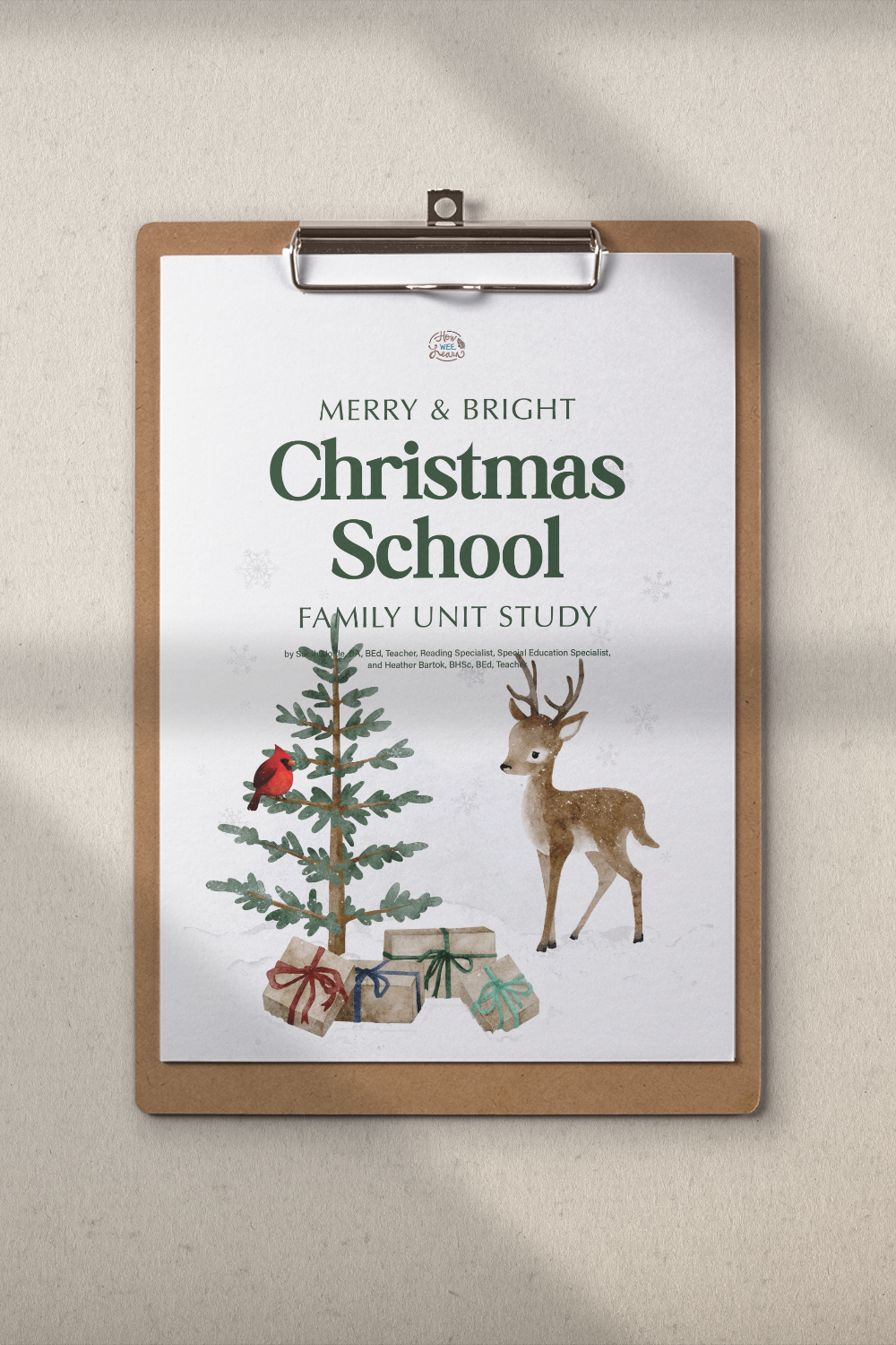 Christmas School Unit Study