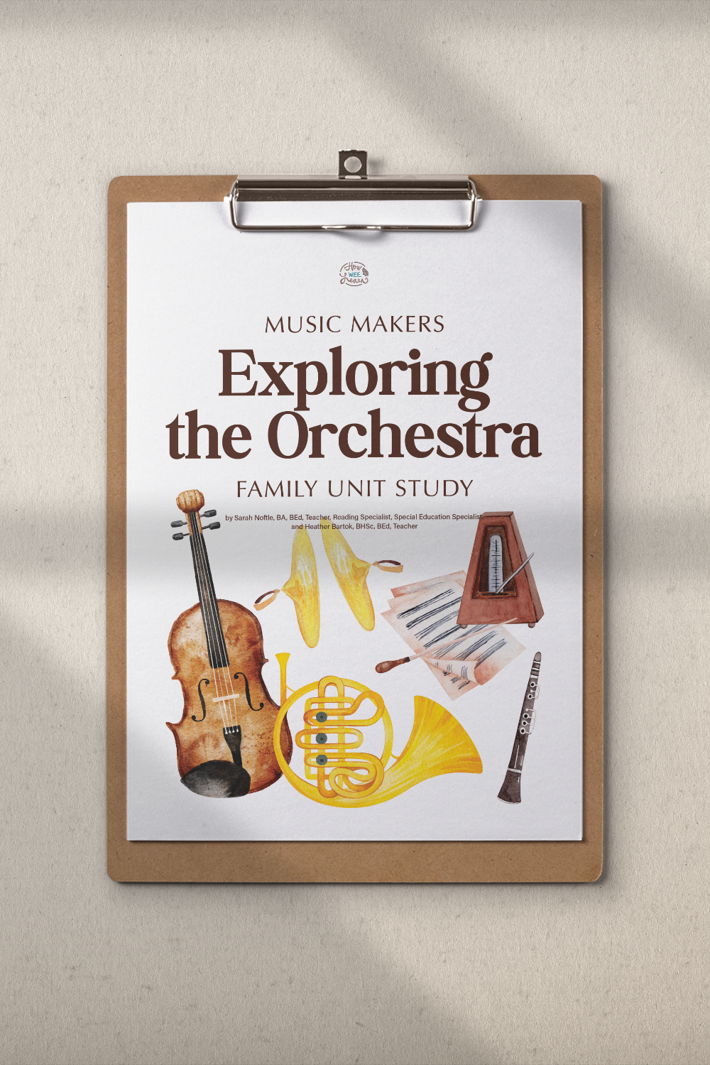 Exploring the Orchestra Family Unit Study