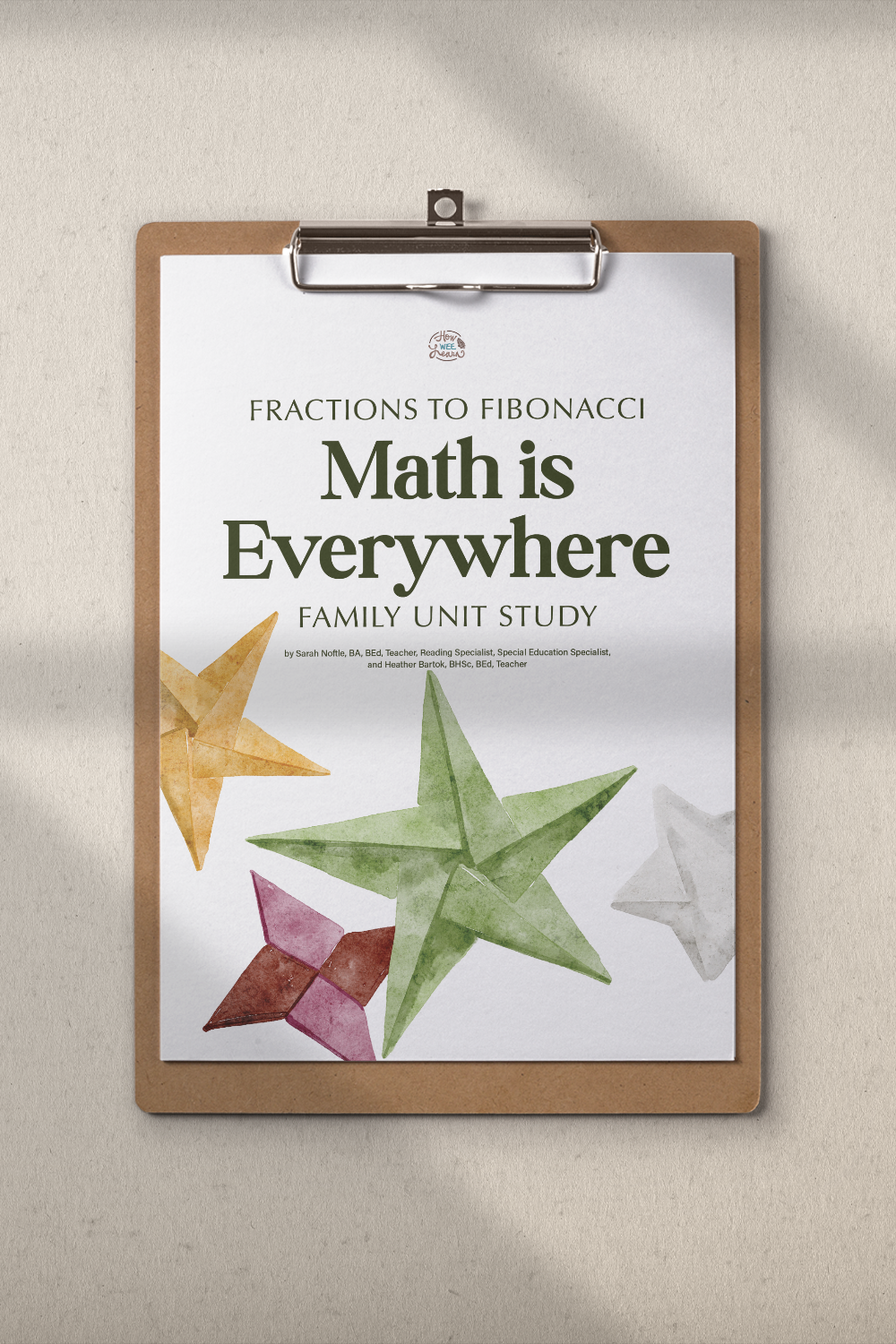Math is Everywhere Family Unit Study