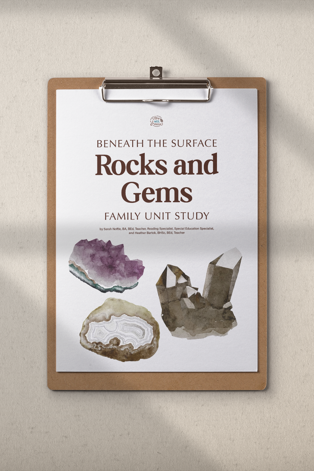 Rocks and Gems Unit Study