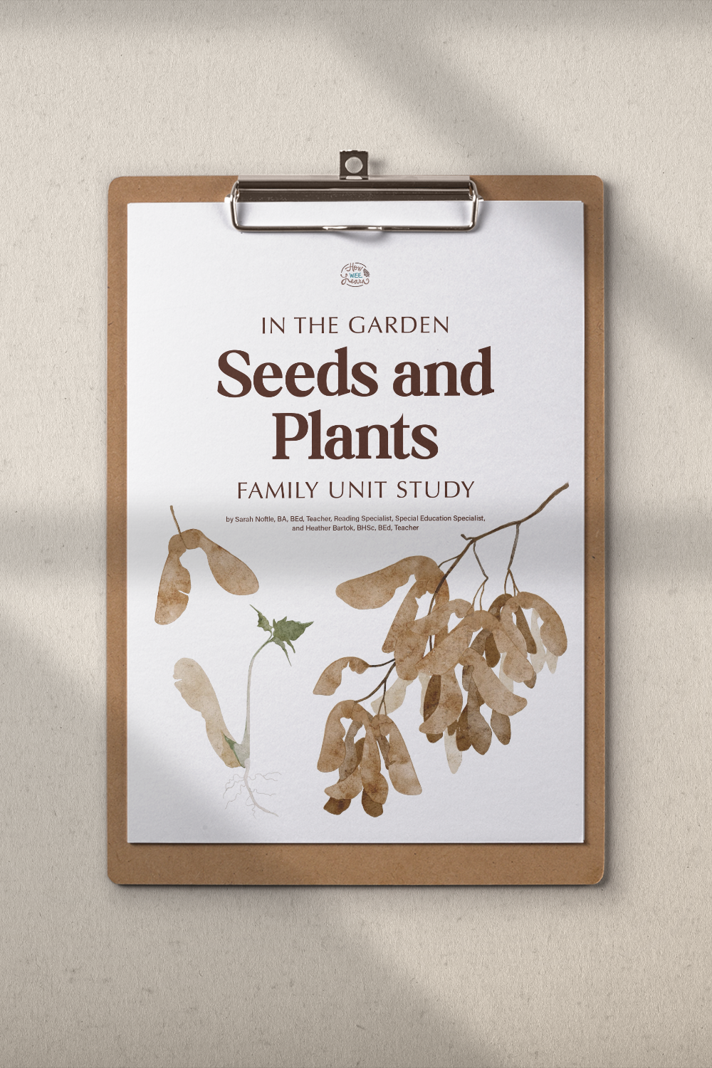 Seeds and Plants Unit Study