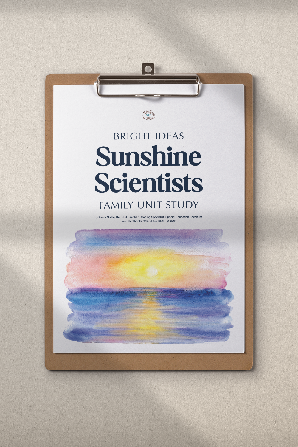 Sunshine Scientists Family Unit Study