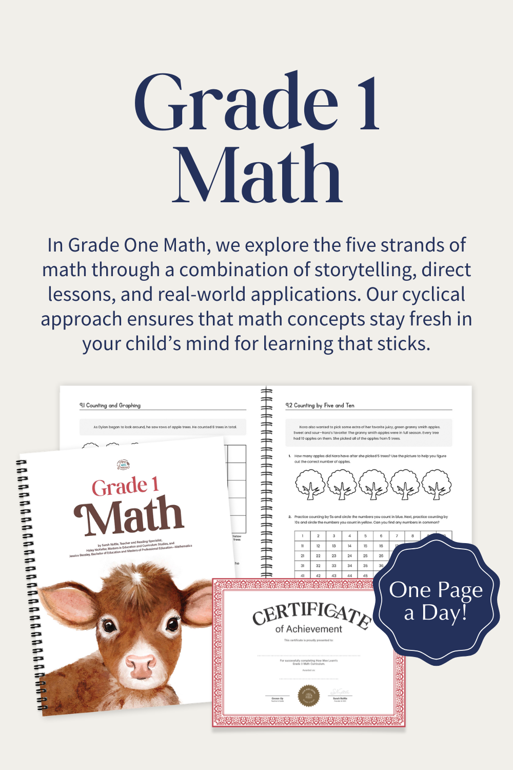 How Wee Learn Grade One Math