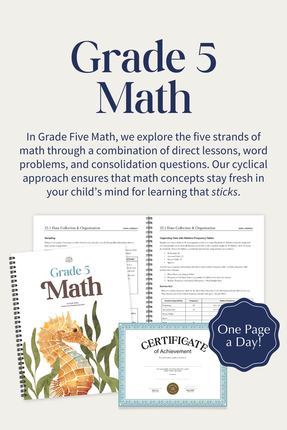 How Wee Learn Grade Five Math