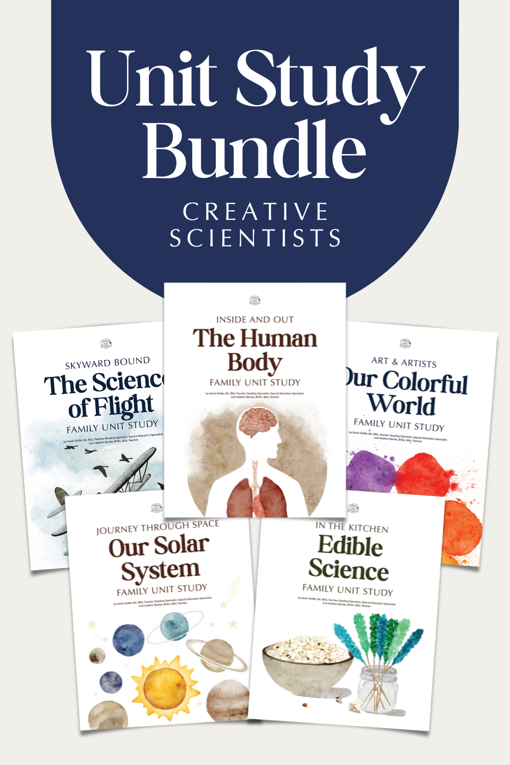 Creative Scientists Family Unit Study Bundle