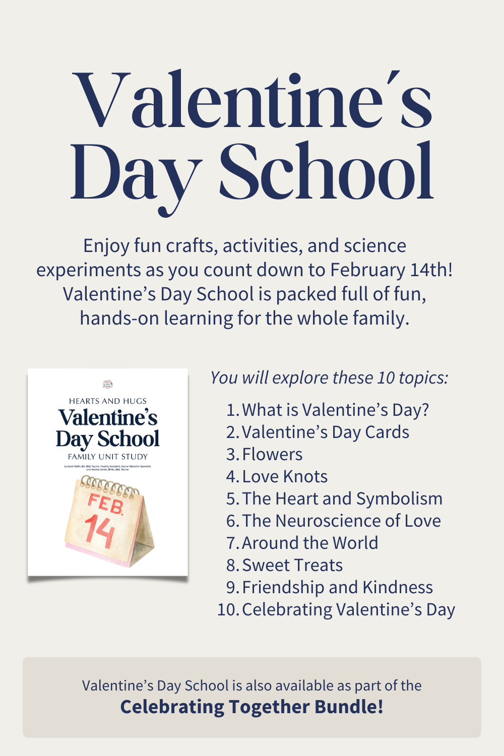 Valentine's Day School Unit Study