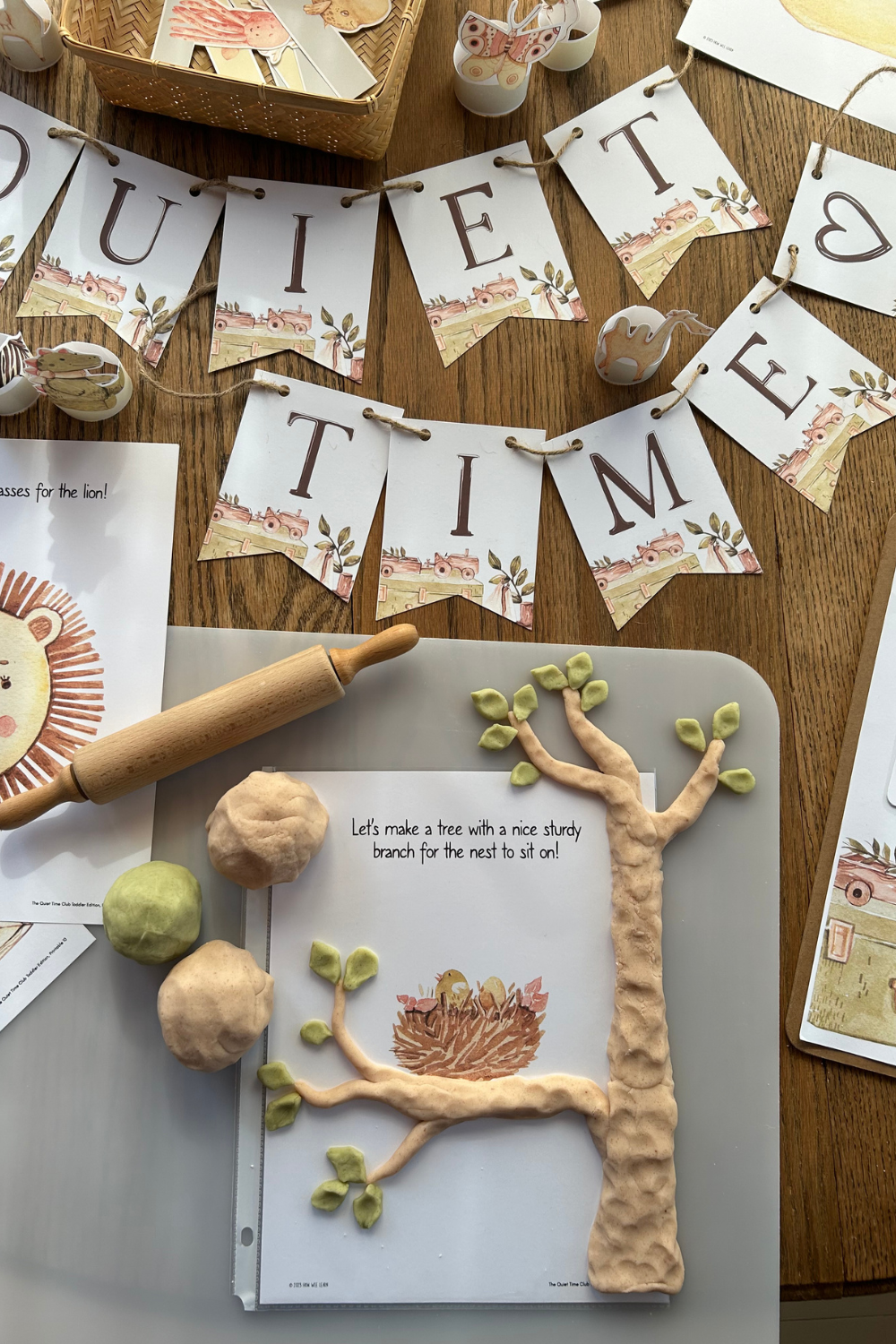 Quiet Time Club resource from The Everything Toddler Bundle