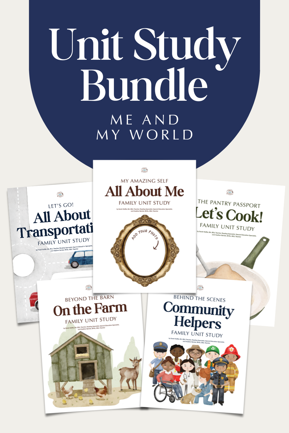 Me & My World Family Unit Study Bundle