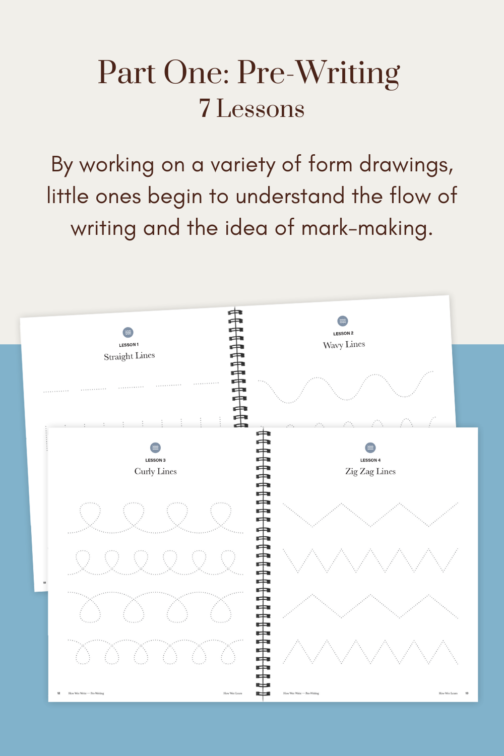 Part 1 of How Wee Write: Pre-writing skills A Complete Learn-to-Write Program