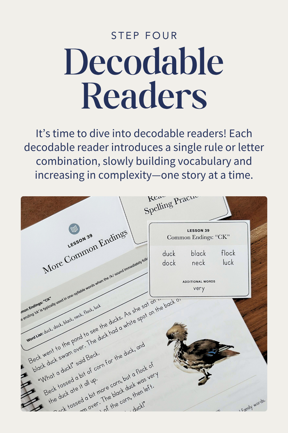 Step Four: Decodable Readers