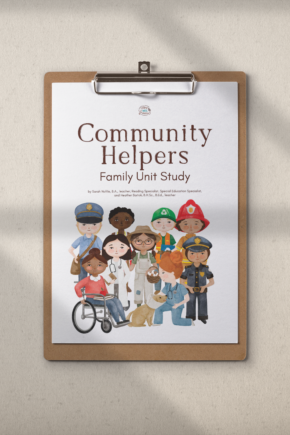 Community Helpers Unit from How Wee Learn