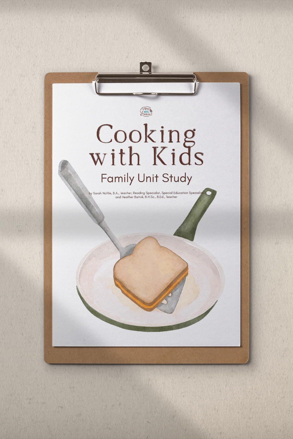 Cooking With Kids Family Unit Study