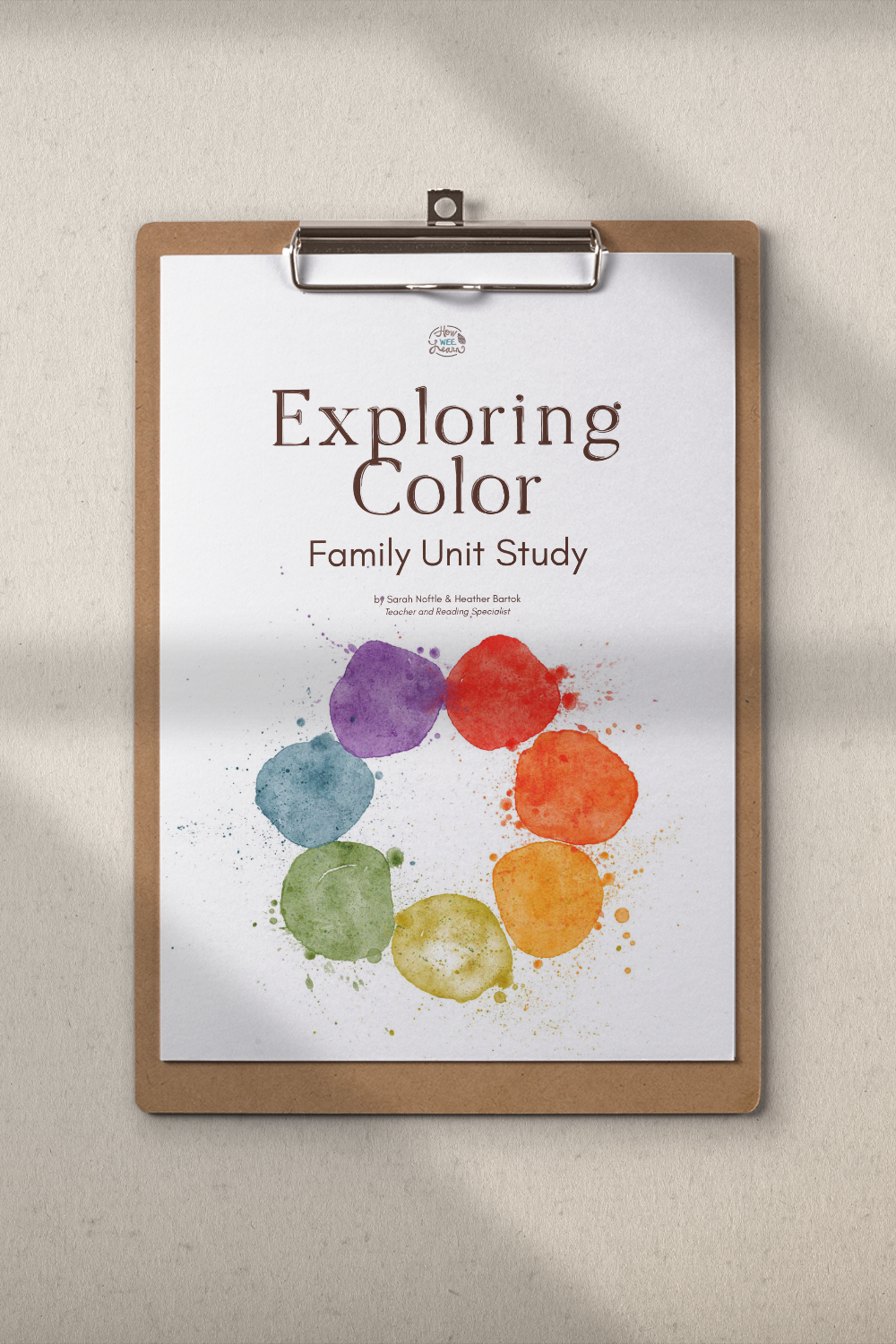 Exploring Color Family Unit Study - part of the Creative Scientist Bundle