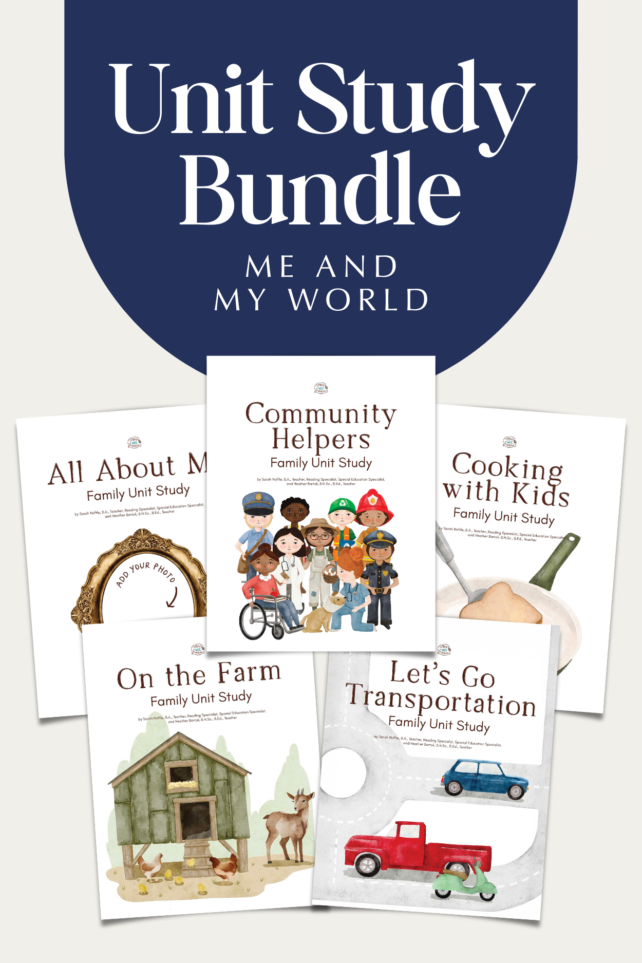 Me and My World Family Unit Study Bundle