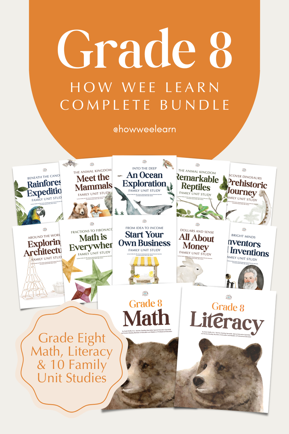 Grade Eight Complete Bundle