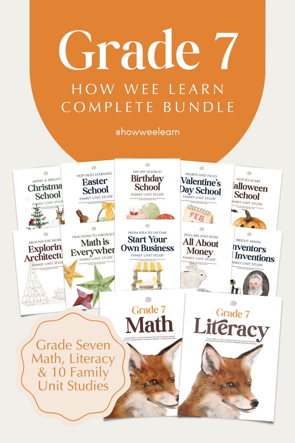 Grade Seven Complete Bundle