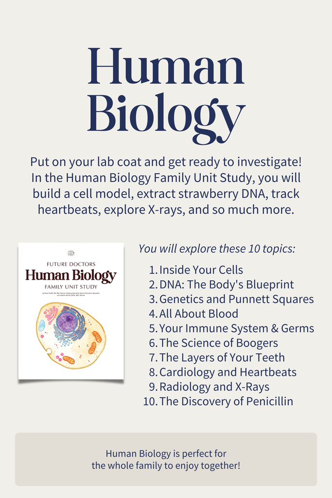 Human Biology Family Unit Study | Perfect for Ages 4 to 12 – How Wee Learn