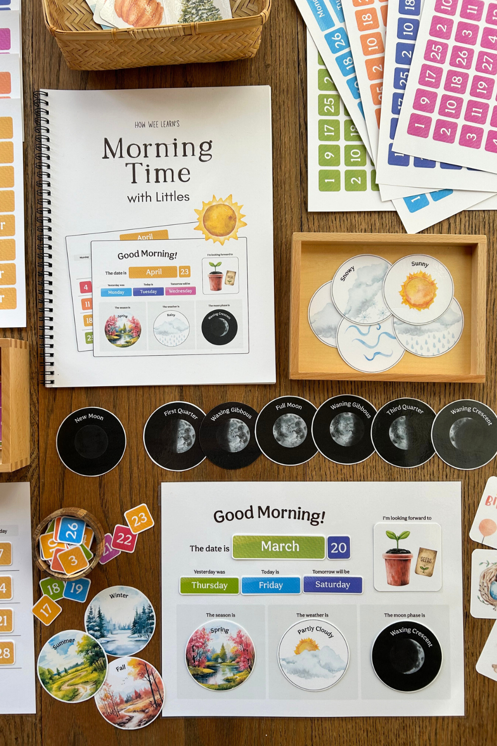 Morning Time with Little resource from The Everything Toddler Bundle