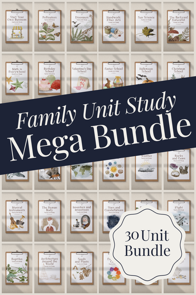 Family Unit Study Mega Bundle