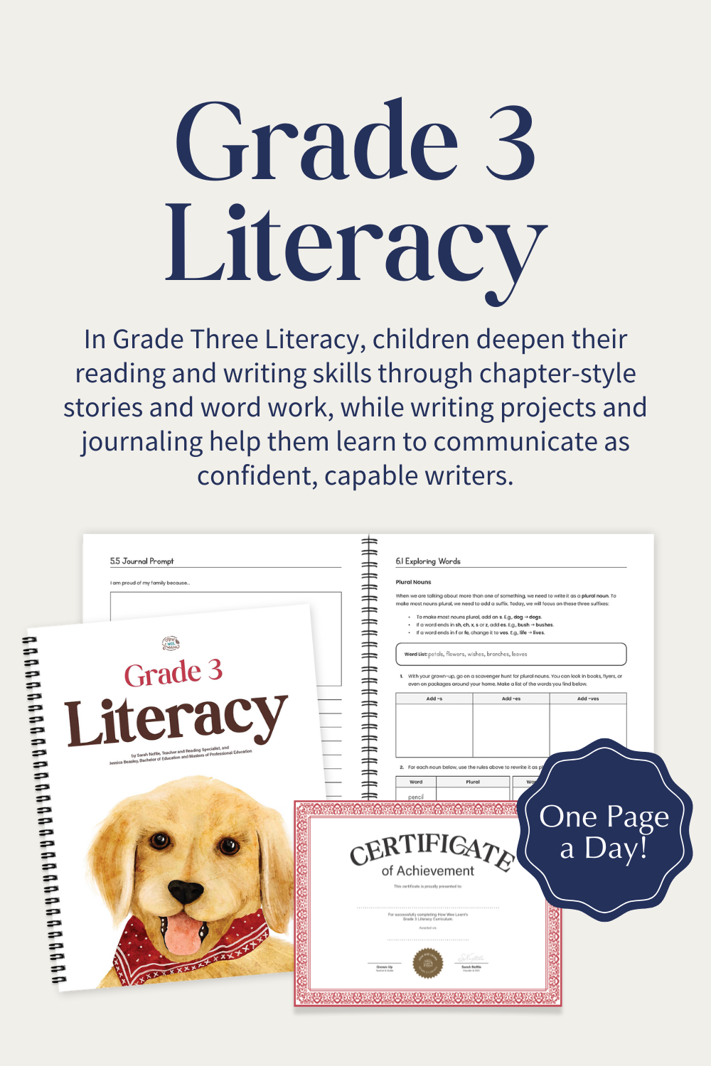 How Wee Learn's Grade 3 Literacy