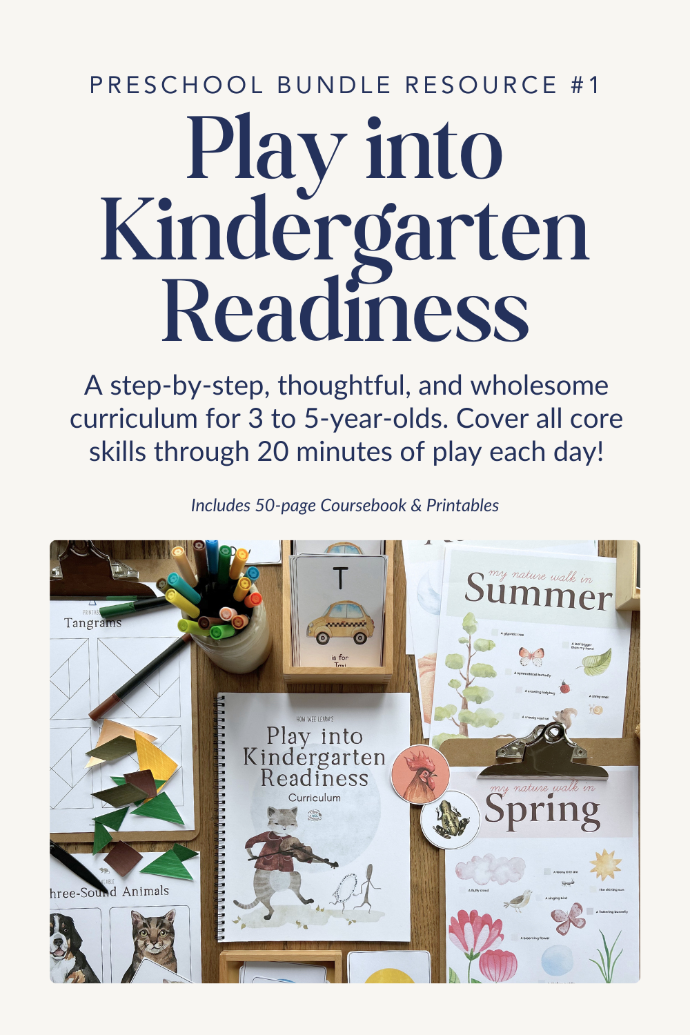 Play Into Kindergarten Readiness