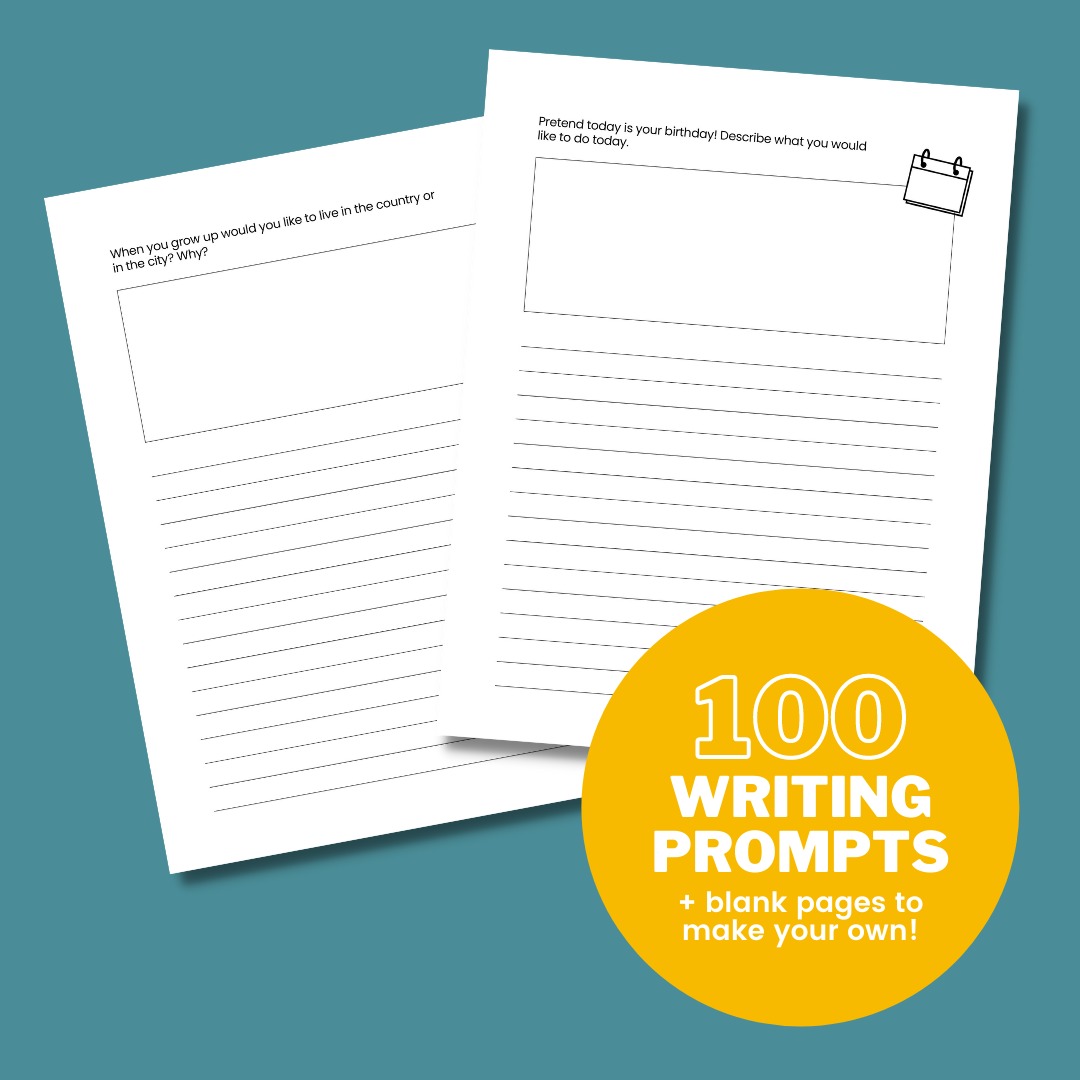 My Journal with 100 Writing Prompts! – How Wee Learn