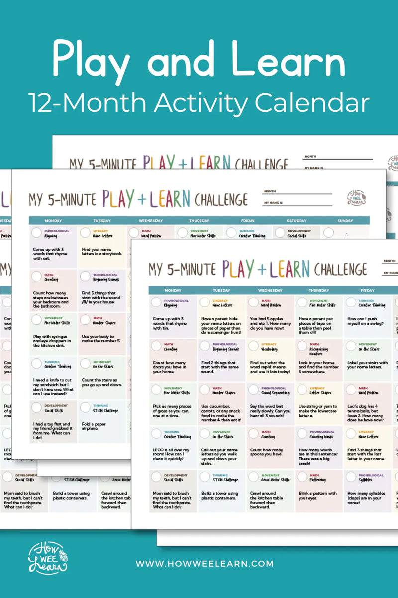 Ultimate Play & Learn Activity Bundle – How Wee Learn