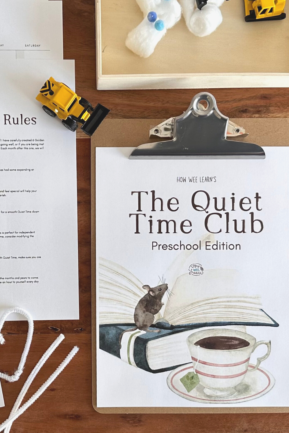 The Quiet Time Club - Preschool edition